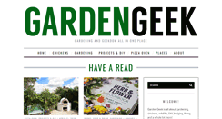 Desktop Screenshot of gardengeek.net