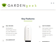 Tablet Screenshot of gardengeek.com